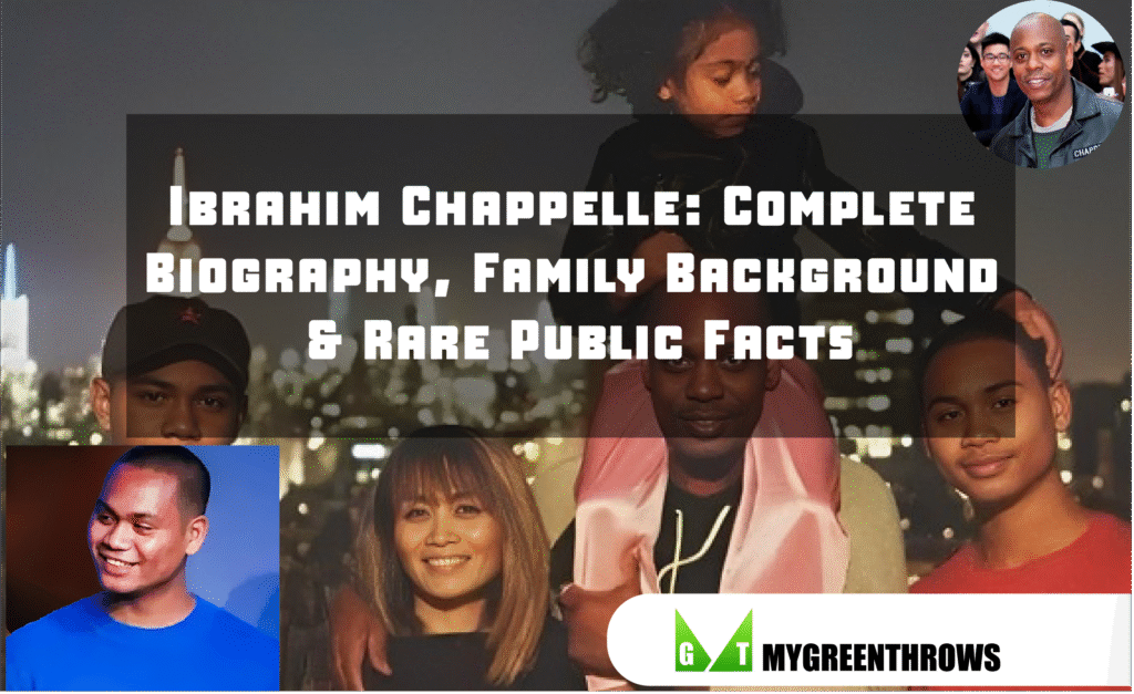 Ibrahim Chappelle: Complete Biography, Family Background & Rare Public Facts Ibrahim Chappelle: Complete Biography, Family Background & Rare Public Facts